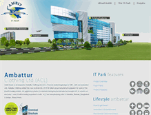 Tablet Screenshot of ambitpark.com